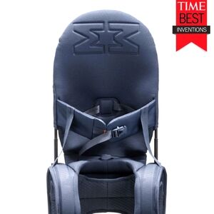 MiniMeis child shoulder carrier - like new